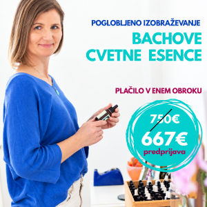 Poglobljeno izobraževanje za Bachove cvetne esence (online)